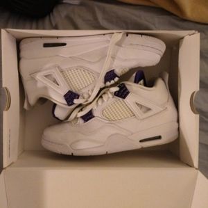 Air Jordan 4 Retro 'Purple Metallic'